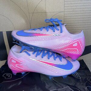 NEW Nike Mercurial Vapor 16 Elite Pink Blue HF1016 600 Men Sz 6.5, Womens 8